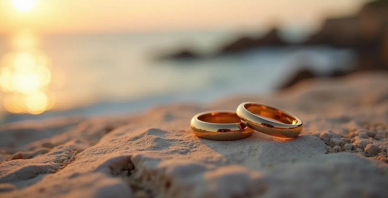 Detalle de alianzas con diseño confort en ambiente mediterráneo