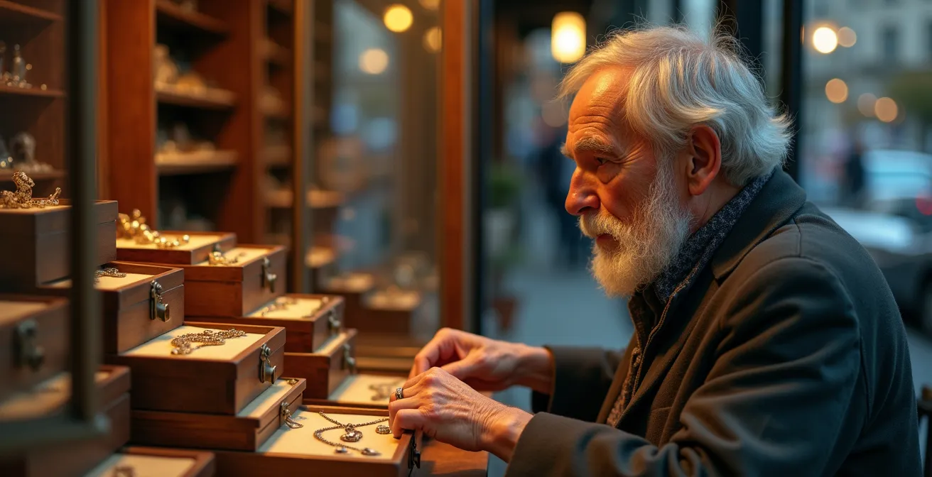 Joyería tradicional española en proceso de liquidación por cierre